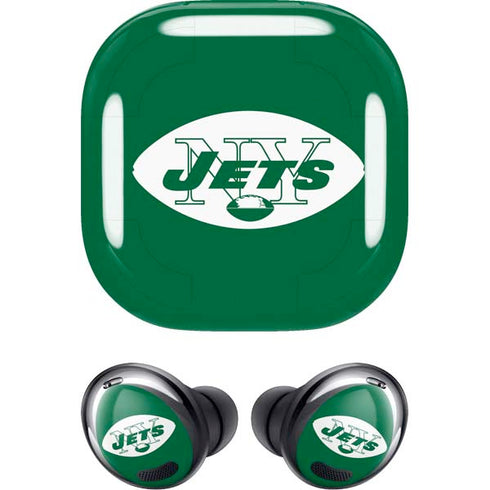 NFL New York Jets Retro Logo Galaxy Buds Pro Skin
