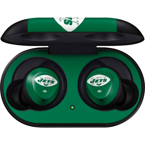 NFL New York Jets Retro Logo Galaxy Buds Skin