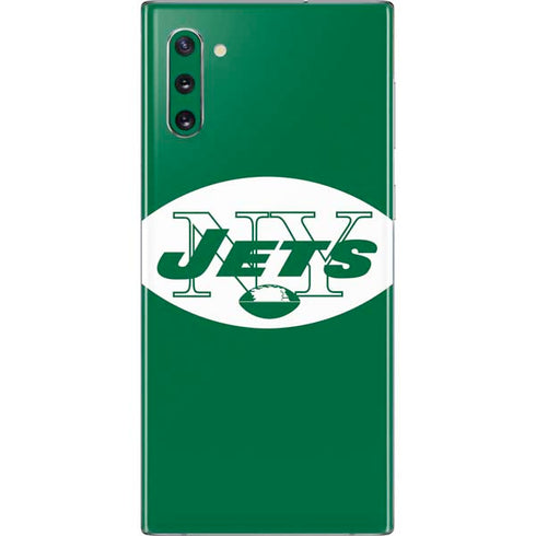 NFL New York Jets Retro Logo Galaxy Note 10 Skin