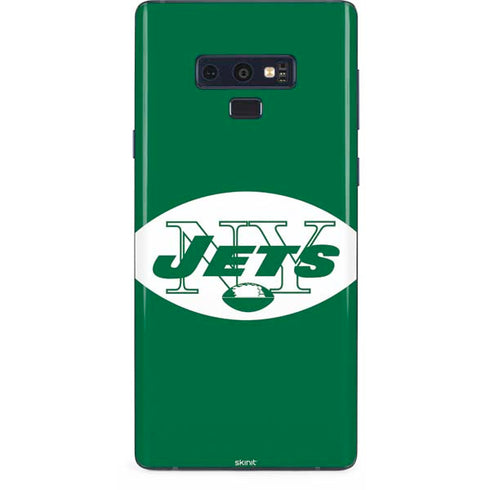 NFL New York Jets Retro Logo Galaxy Note 9 Skin
