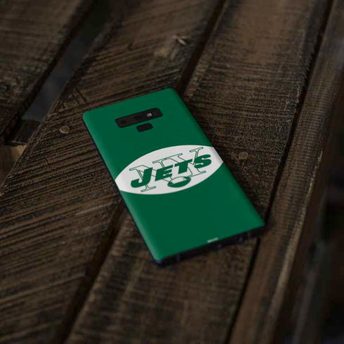 NFL New York Jets Retro Logo Galaxy Note 9 Skin