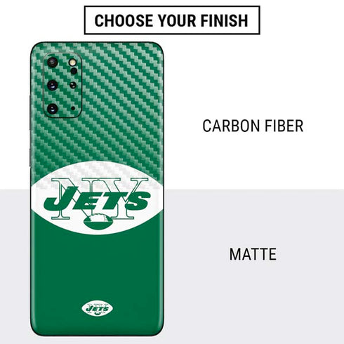 NFL New York Jets Retro Logo Galaxy S20 Plus Skin