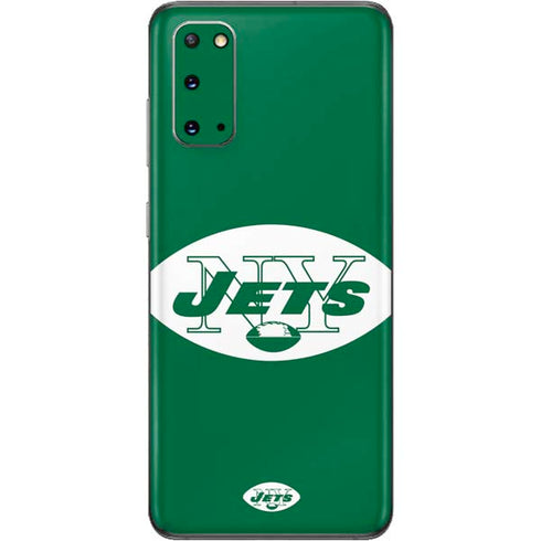NFL New York Jets Retro Logo Galaxy S20 Skin