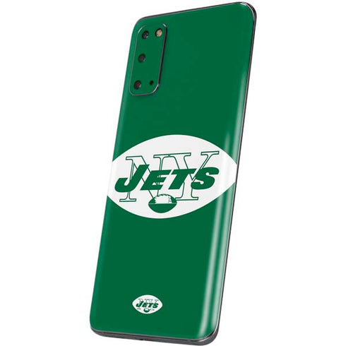 NFL New York Jets Retro Logo Galaxy S20 Skin