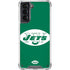 NFL New York Jets Retro Logo Galaxy S21 5G Clear Case