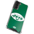 NFL New York Jets Retro Logo Galaxy S21 5G Clear Case