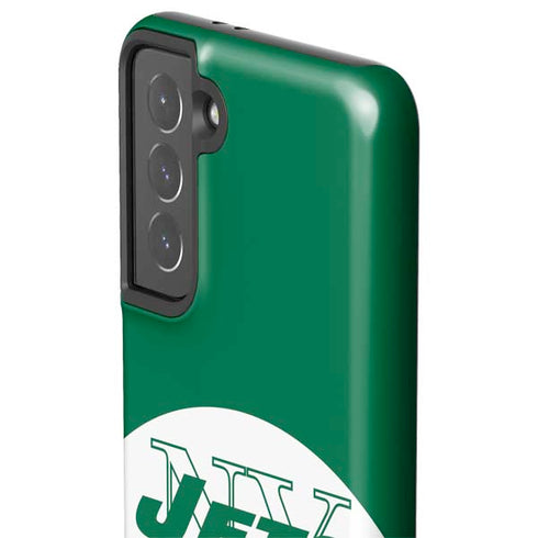 NFL New York Jets Retro Logo Galaxy S21 5G Pro Case
