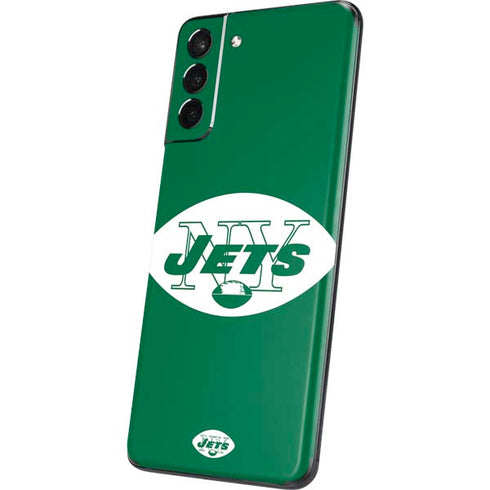 NFL New York Jets Retro Logo Galaxy S21 5G Skin