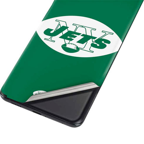 NFL New York Jets Retro Logo Galaxy S21 5G Skin