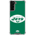 NFL New York Jets Retro Logo Galaxy S21 FE Clear Case