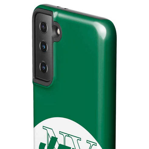 NFL New York Jets Retro Logo Galaxy S21 FE Pro Case