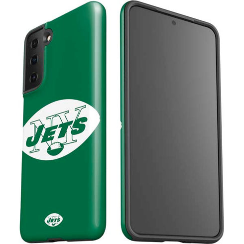 NFL New York Jets Retro Logo Galaxy S21 FE Pro Case