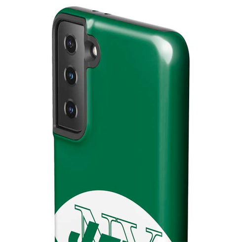 NFL New York Jets Retro Logo Galaxy S21 Plus 5G Pro Case