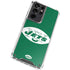 NFL New York Jets Retro Logo Galaxy S21 Ultra 5G Clear Case