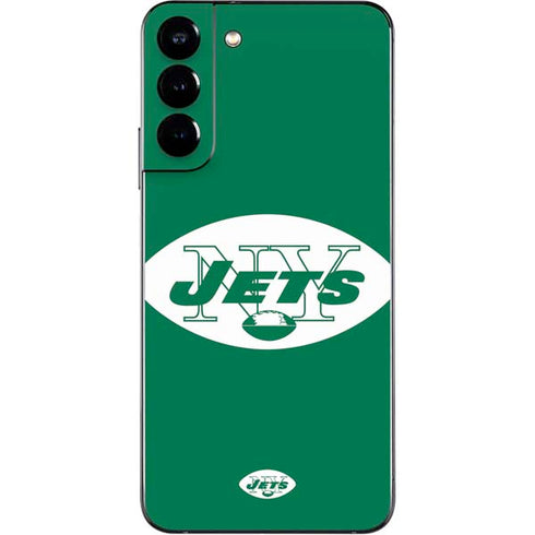 NFL New York Jets Retro Logo Galaxy S22 Plus Skin