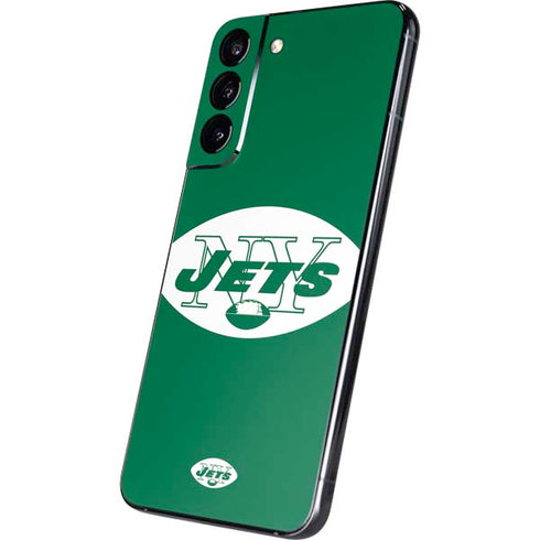 NFL New York Jets Retro Logo Galaxy S22 Plus Skin