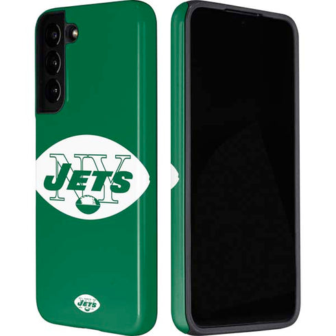 NFL New York Jets Retro Logo Galaxy S22 Pro Case