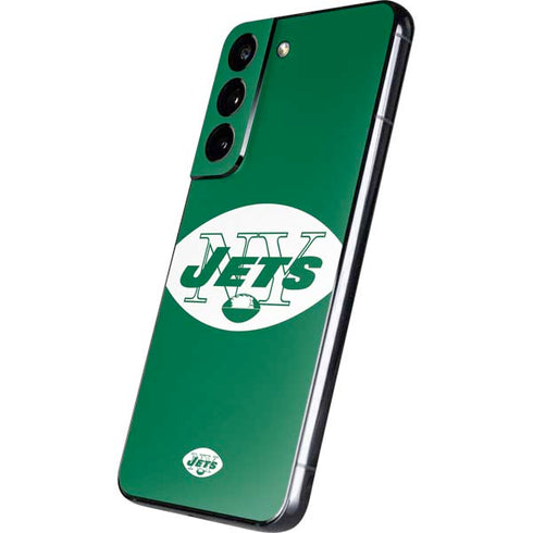 NFL New York Jets Retro Logo Galaxy S22 Skin