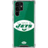 NFL New York Jets Retro Logo Galaxy S22 Ultra Clear Case