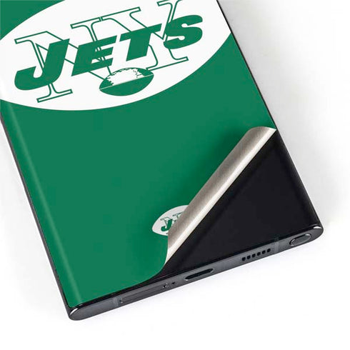 NFL New York Jets Retro Logo Galaxy S22 Ultra Skin