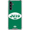 NFL New York Jets Retro Logo Galaxy S23 FE Clear Case