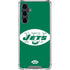 NFL New York Jets Retro Logo Galaxy S23 FE Clear Case