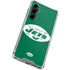 NFL New York Jets Retro Logo Galaxy S23 FE Clear Case