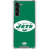 NFL New York Jets Retro Logo Galaxy S23 Plus Clear Case
