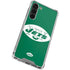 NFL New York Jets Retro Logo Galaxy S23 Plus Clear Case