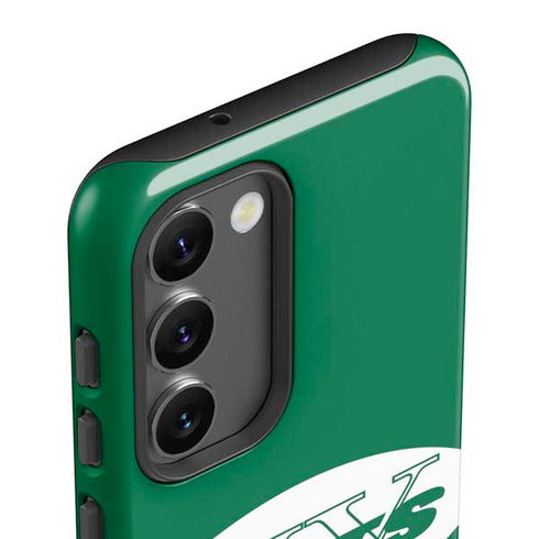 NFL New York Jets Retro Logo Galaxy S23 Plus Pro Case