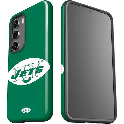 NFL New York Jets Retro Logo Galaxy S23 Pro Case