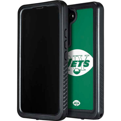 NFL New York Jets Retro Logo Galaxy S23 Waterproof Case