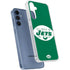 NFL New York Jets Retro Logo Galaxy S24 Clear Case