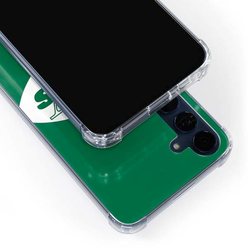 NFL New York Jets Retro Logo Galaxy S24 Clear Case