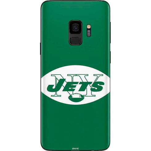 NFL New York Jets Retro Logo Galaxy S9 Skin