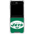 NFL New York Jets Retro Logo Galaxy Z Flip5 5G Clear Case