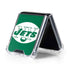 NFL New York Jets Retro Logo Galaxy Z Flip5 5G Clear Case