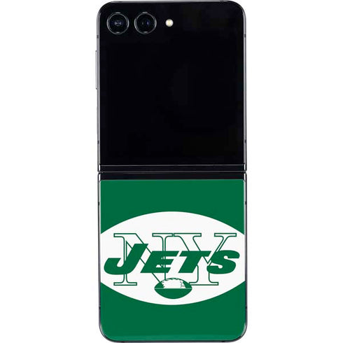 NFL New York Jets Retro Logo Galaxy Z Flip5 5G Skin