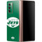 NFL New York Jets Retro Logo Galaxy Z Fold2 5G Skin