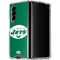 NFL New York Jets Retro Logo Galaxy Z Fold4 5G Clear Case