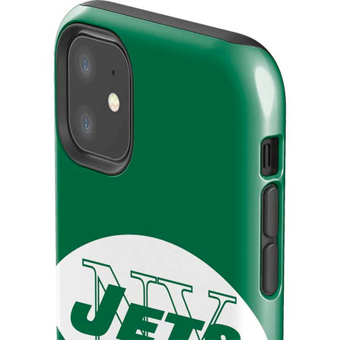 NFL New York Jets Retro Logo iPhone 11 Impact Case