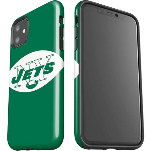 NFL New York Jets Retro Logo iPhone 11 Impact Case
