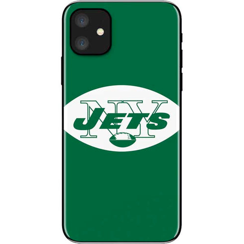 NFL New York Jets Retro Logo iPhone 11 Skin