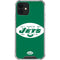 NFL New York Jets Retro Logo iPhone 12 Clear Case