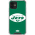 NFL New York Jets Retro Logo iPhone 12 Clear Case
