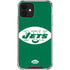 NFL New York Jets Retro Logo iPhone 12 Mini Clear Case