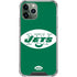NFL New York Jets Retro Logo iPhone 12 Pro Clear Case