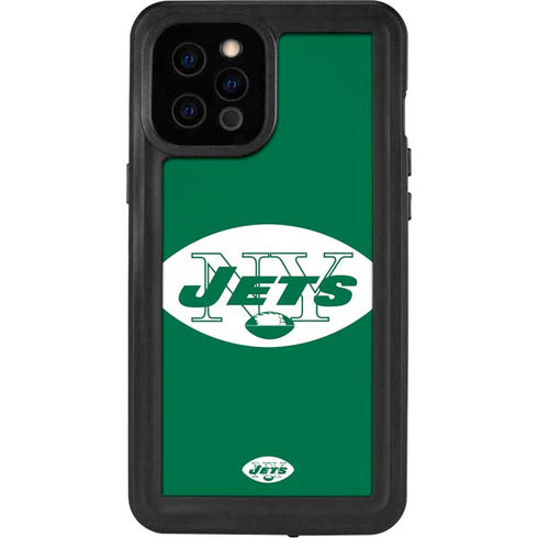 NFL New York Jets Retro Logo iPhone 12 Pro Max Waterproof Case