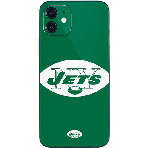 NFL New York Jets Retro Logo iPhone 12 Skin