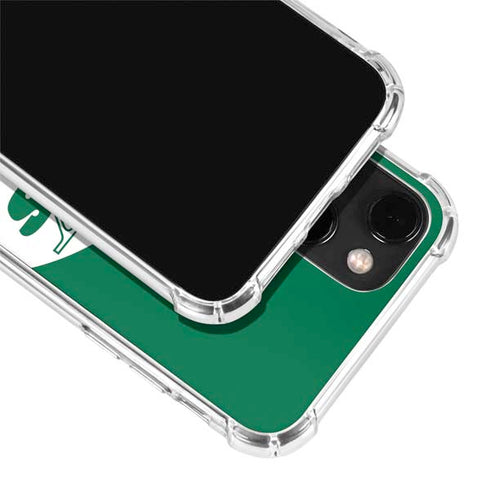 NFL New York Jets Retro Logo iPhone 13 Clear Case